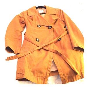 Old navy trench